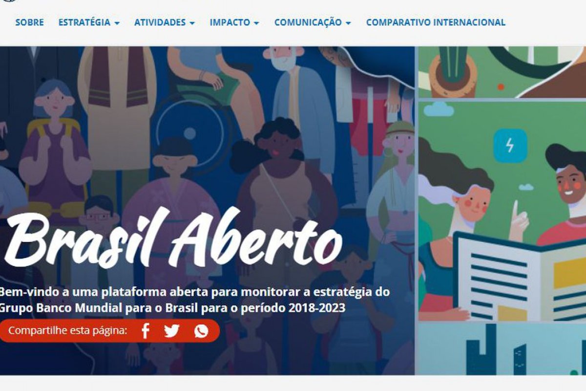 Banco Mundial lança plataforma Brasil Aberto