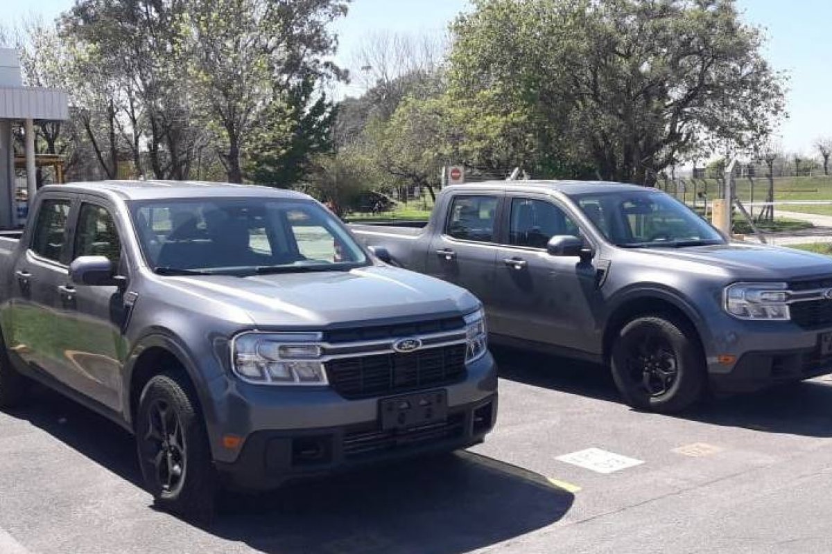 Confirmada para o Brasil, Pick-up Ford Maverick é vista na Argentina