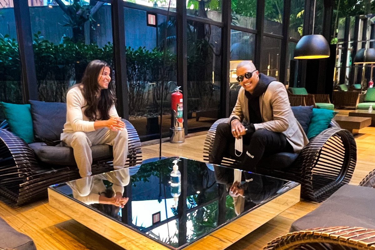 Renato Shippee fala sobre projeto musical em encontro com o empresário Jonathas Groscove