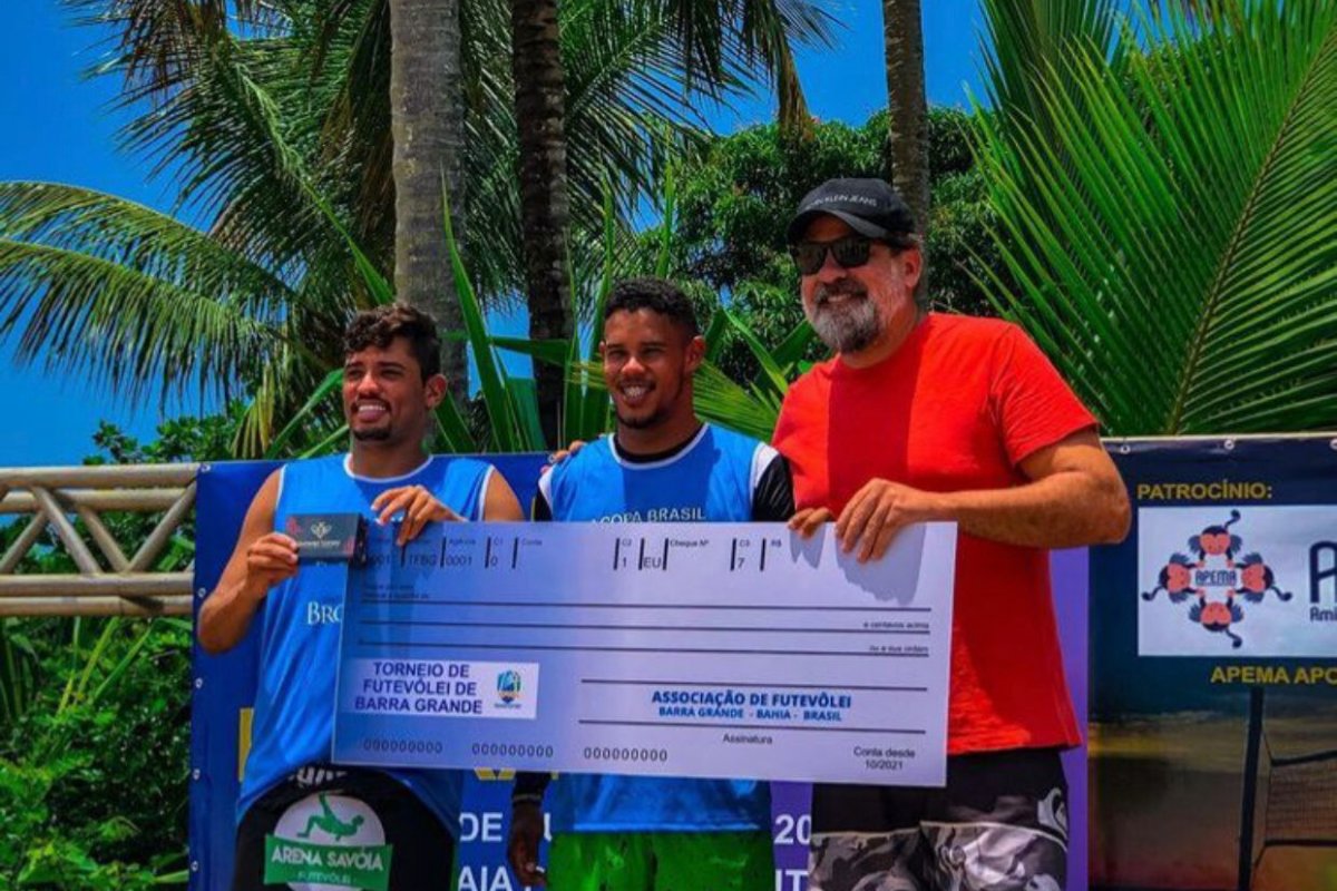 Torneio de Futevôlei reúne participantes de diversas cidades do país em Barra Grande