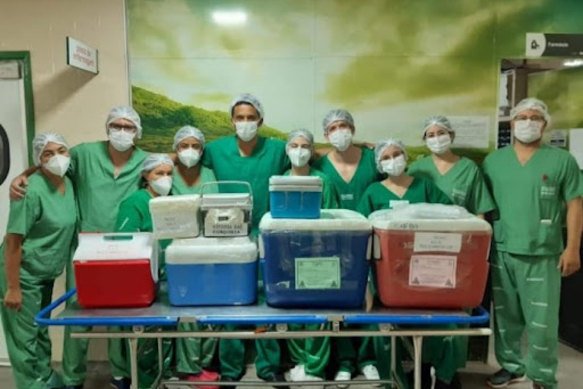 Bahia bate recorde de doações de múltiplos órgãos e córneas