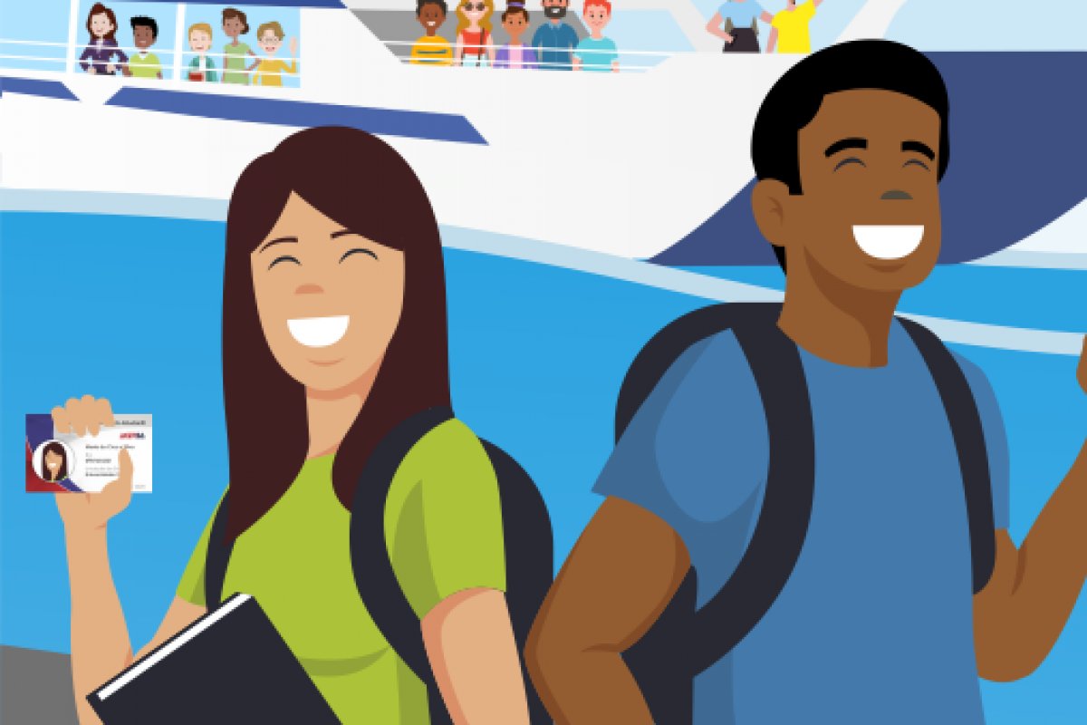 Cadastro para meia passagem estudantil nos sistemas do Ferry e Lancha inicia nesta quarta (6)