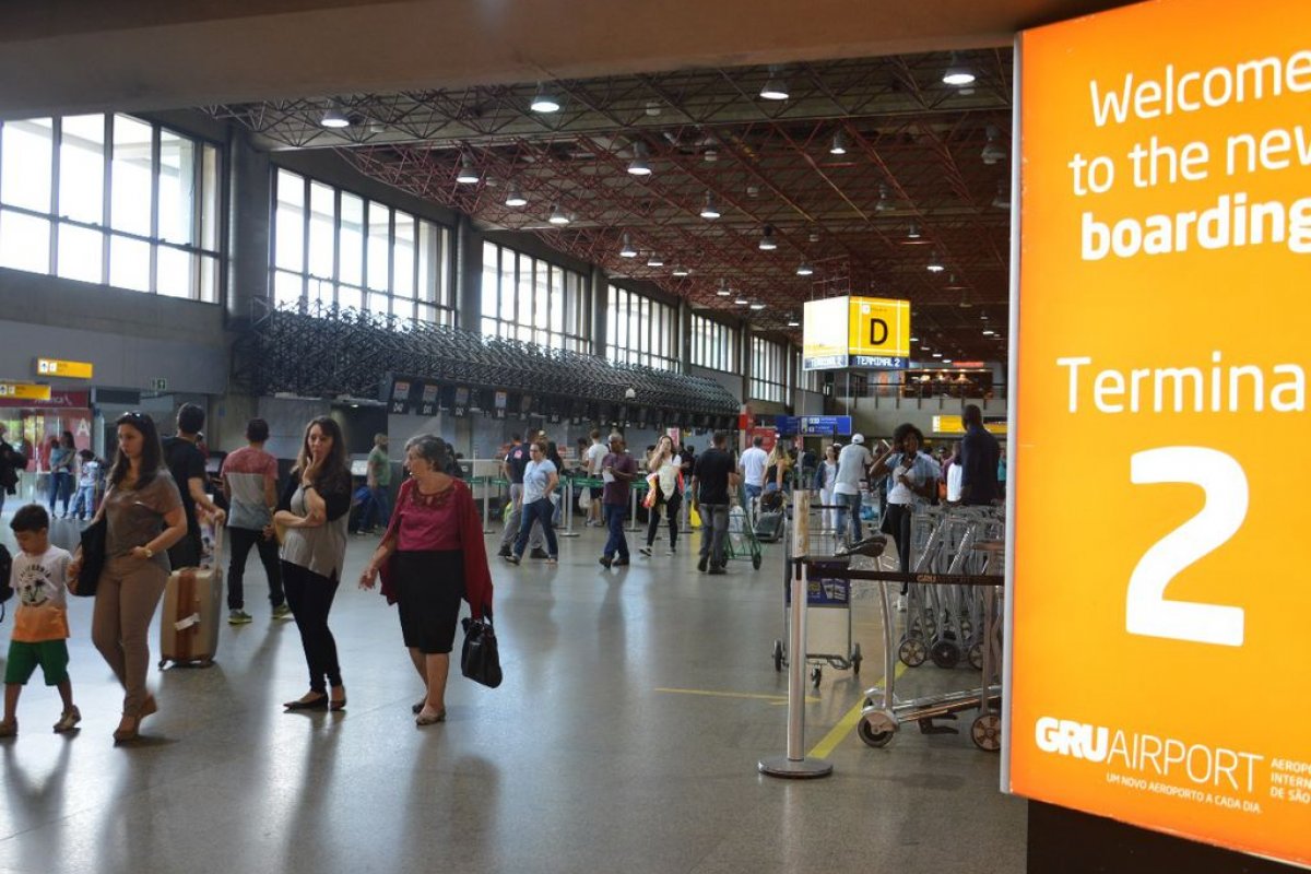 Brasil retira restrição de entrada de passageiros do Reino Unido, Índia e África do Sul