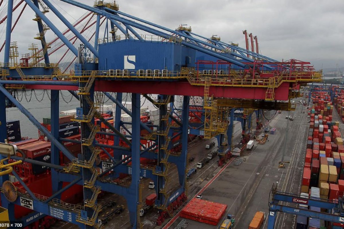 Movimentação do setor portuário Brasileiro apresenta queda de 3, 29%