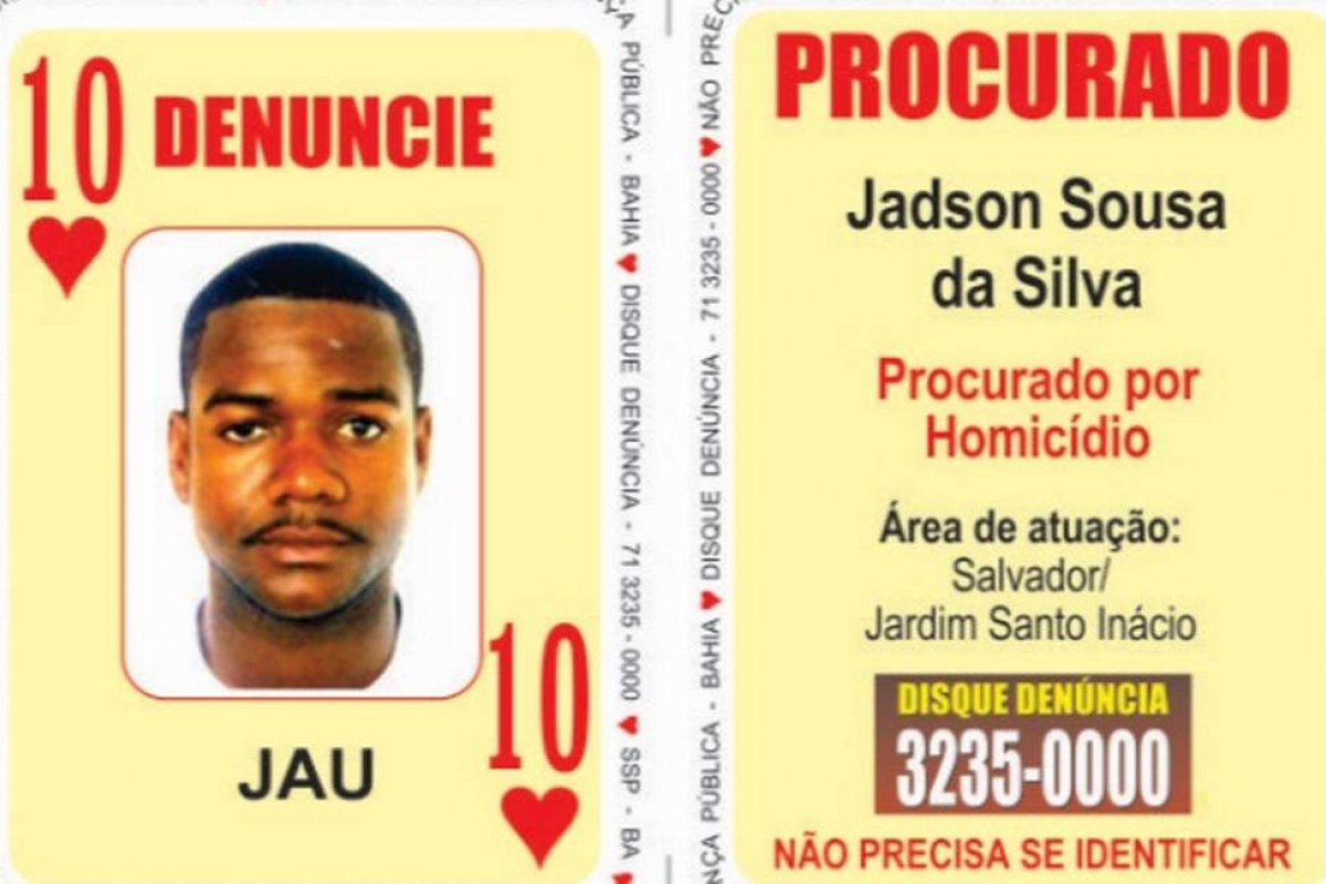 Baralho do Crime: criminoso procurado pela polícia na Bahia é preso em comunidade do Rio de Janeiro