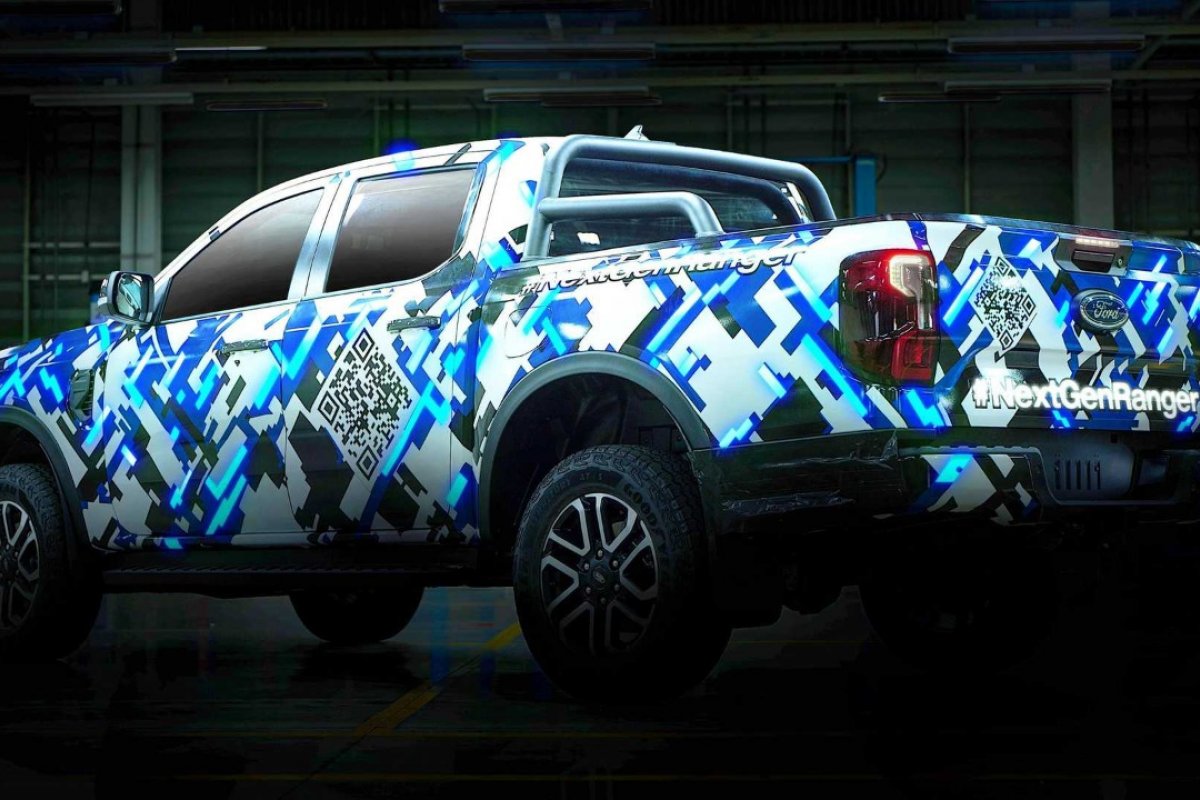 Ford começa a revelar próxima geração da Ranger