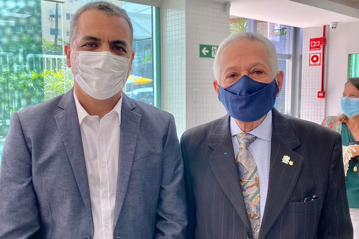 Cézar Leite expressa alegria pelo novo complexo da Apae Salvador
