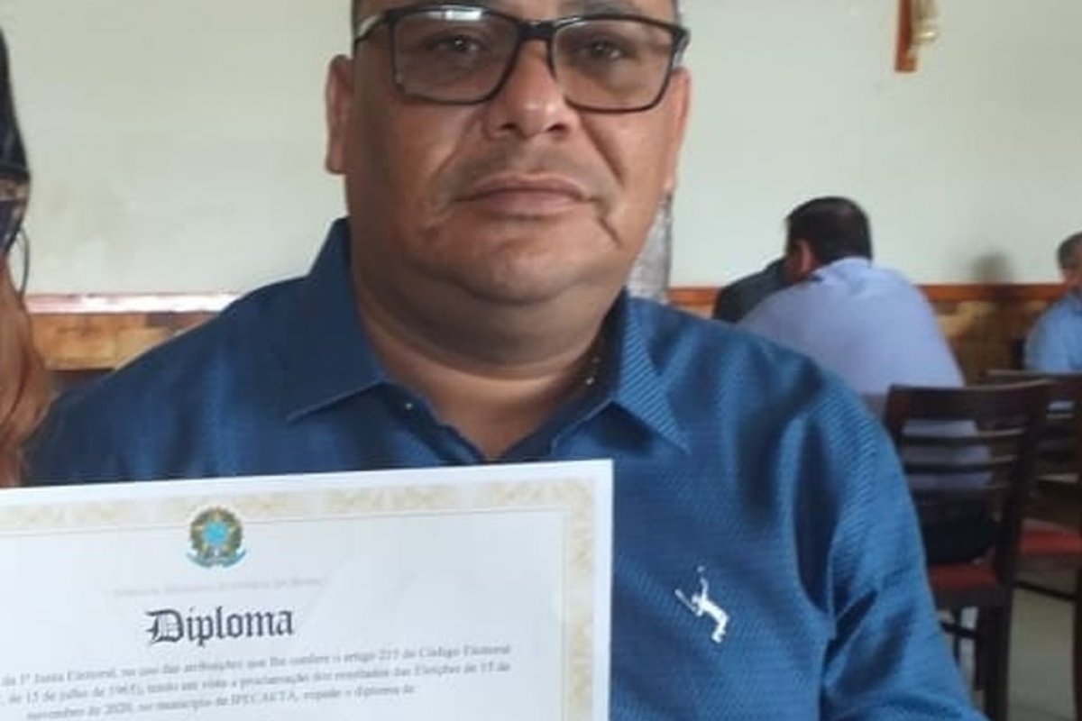 Vereador é morto a tiros em bar em Santo Estêvão, interior da Bahia