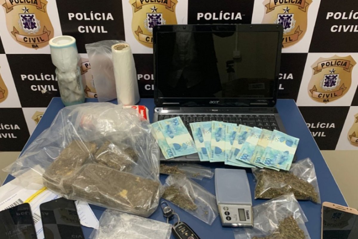 Polícia prende suspeito de tráfico de drogas em Vitória da Conquista,