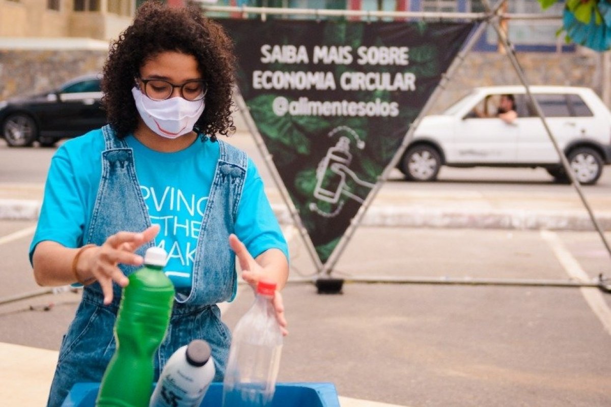 Corrente do bem: Ação de conscientização de pós-consumo recolhe 7,5 toneladas de resíduos