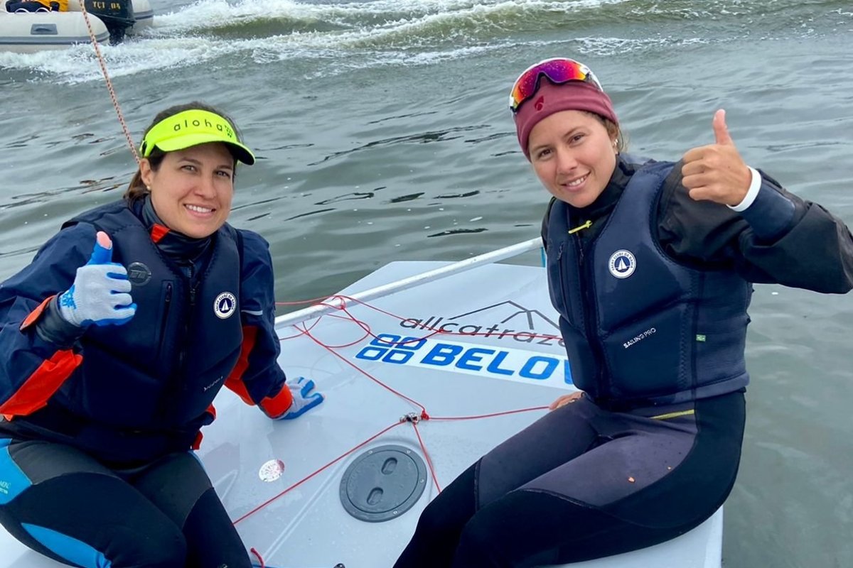 Juliana Duque e Mila Beckerath, da Bahia, vencem o Campeonato Mundial da Classe Snipe