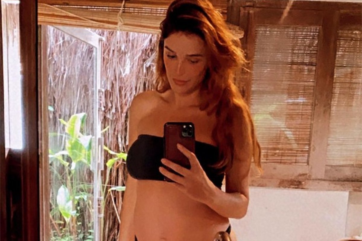 Rafa Brites passa sua segunda lua de mel na Bahia, com o marido, Felipe Andreoli