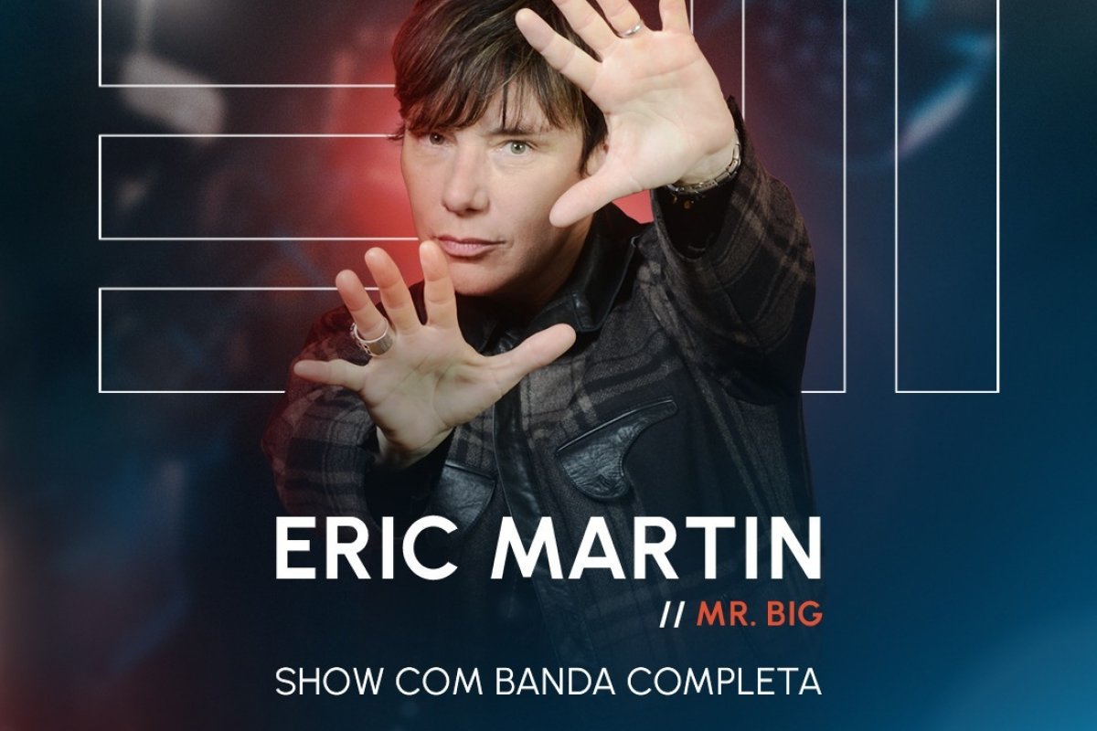 Eric Martin confirma show no Rio de Janeiro em 2022