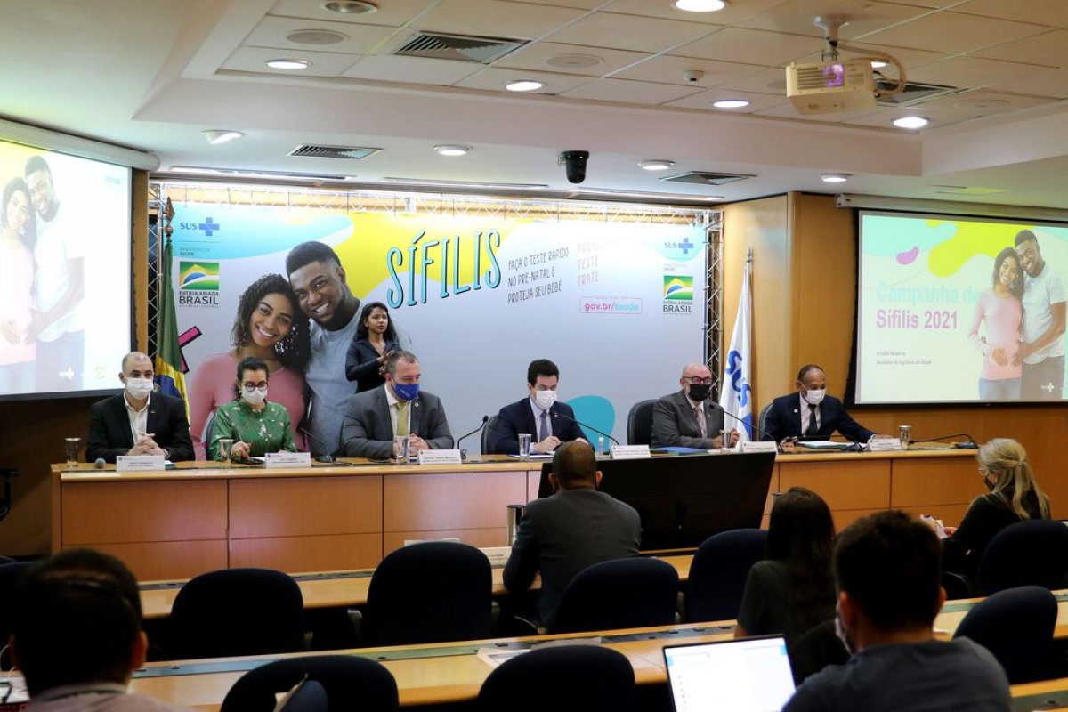 Ministério da Saúde lança campanha nacional de combate à sífilis