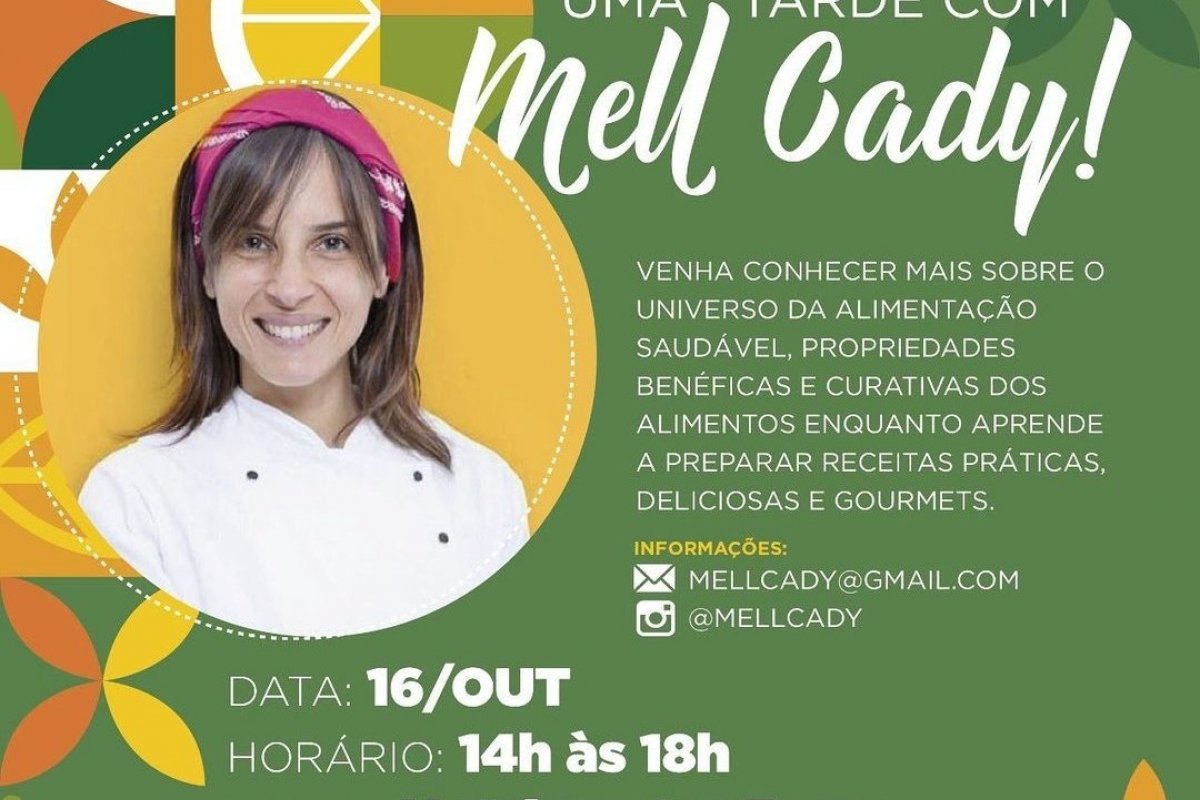 Workshop de Culinária Saudável acontece hoje, 16