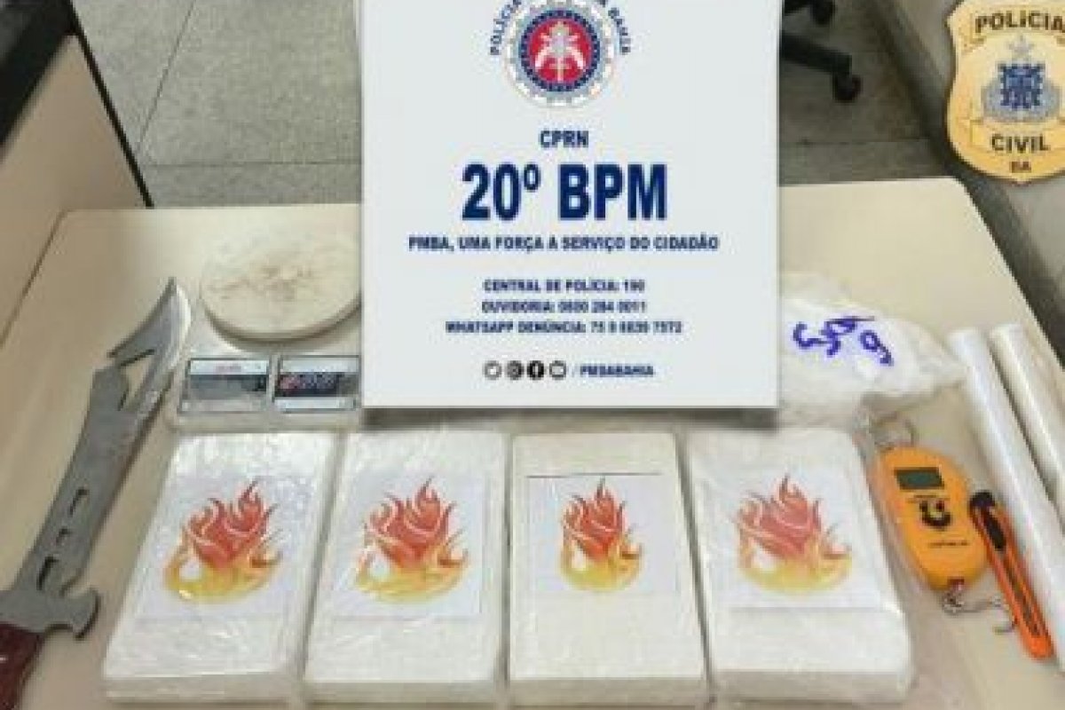 Ação conjunta apreende 5 quilos de cocaína em Paulo Afonso