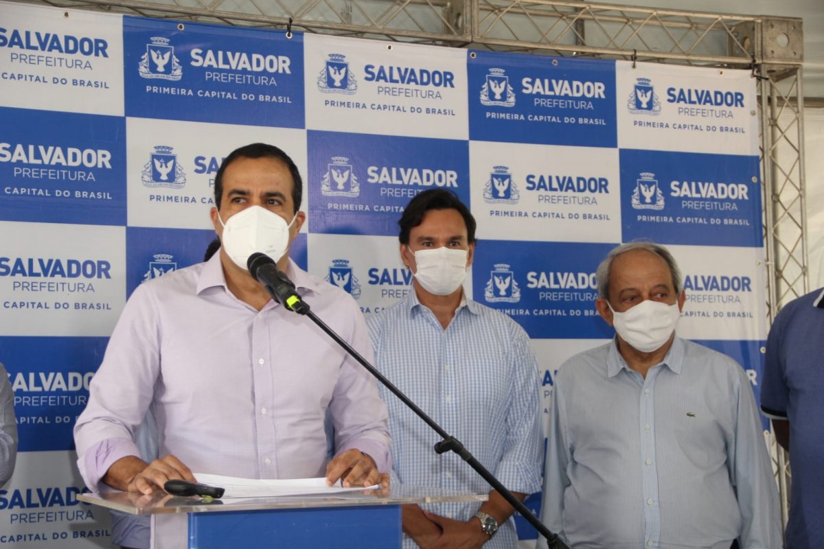 Bruno Reis diz que ainda não houve pedido de licença para a ponte Salvador-itaparica