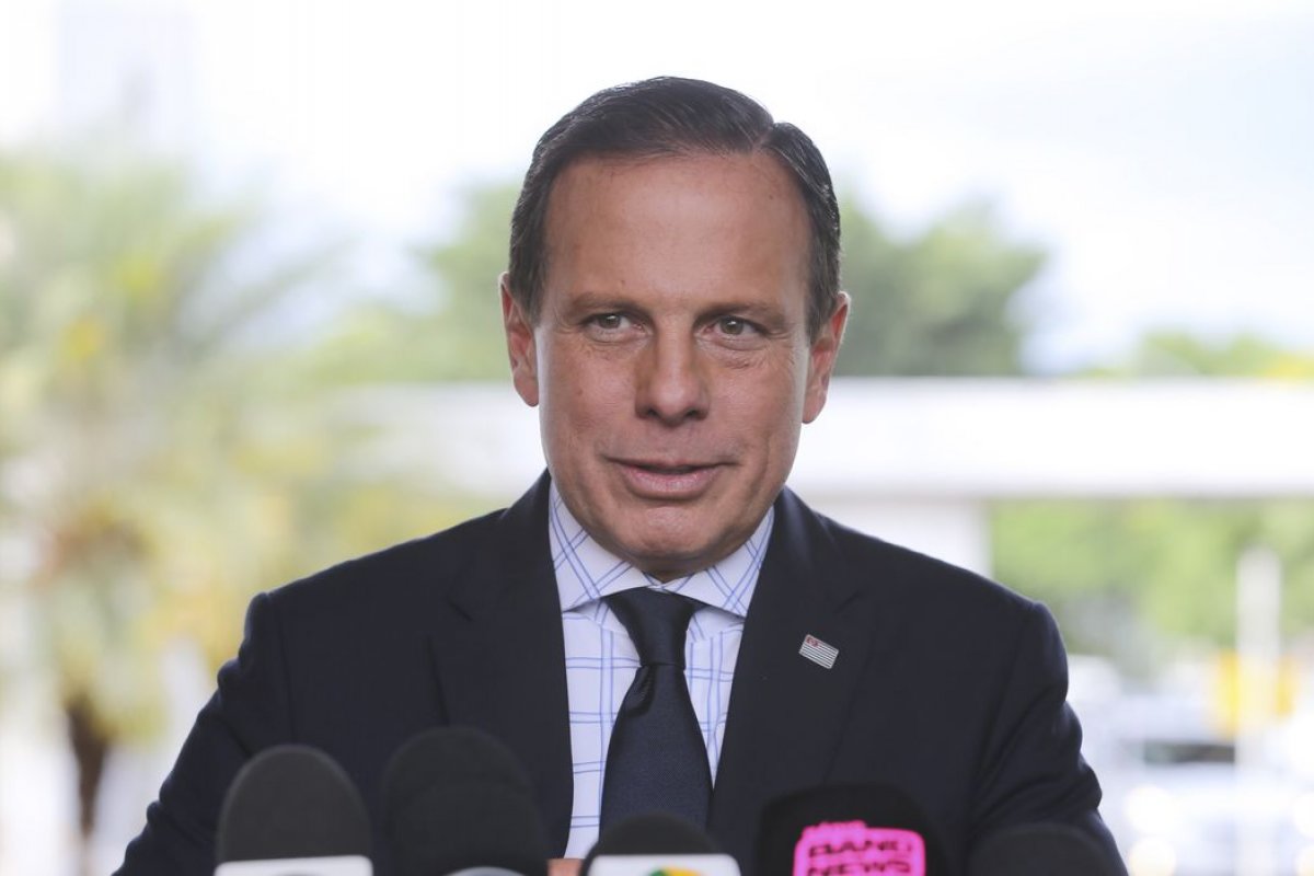 "Sou de um partido só", diz Doria ao descartar desfiliação do PSDB