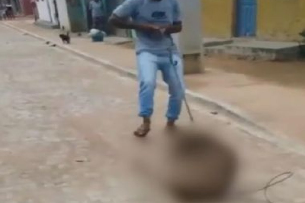 Dois homens são denunciados por agredir cachorro até a morte em Porções