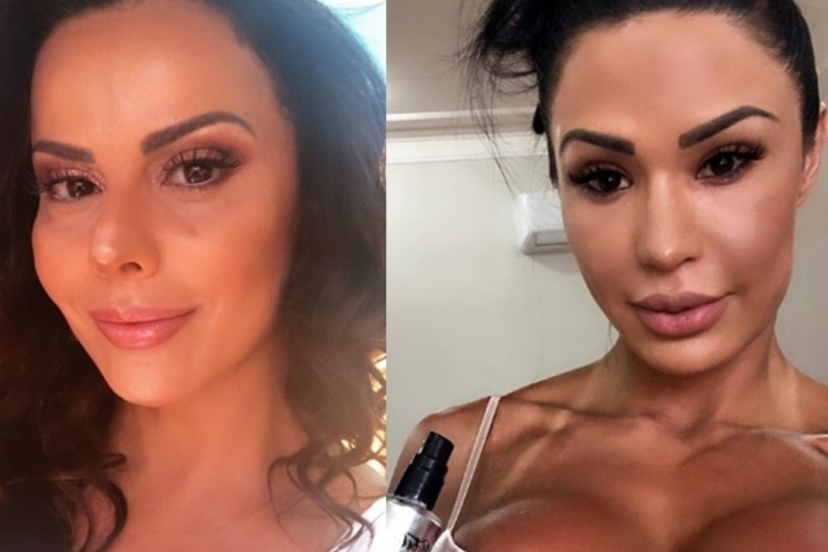 Gracyanne Barbosa deseja encontro entre Belo e Viviane Araújo