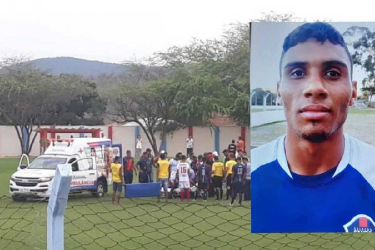 Jogador de 22 anos morre após passar mal durante partida no interior da Bahia