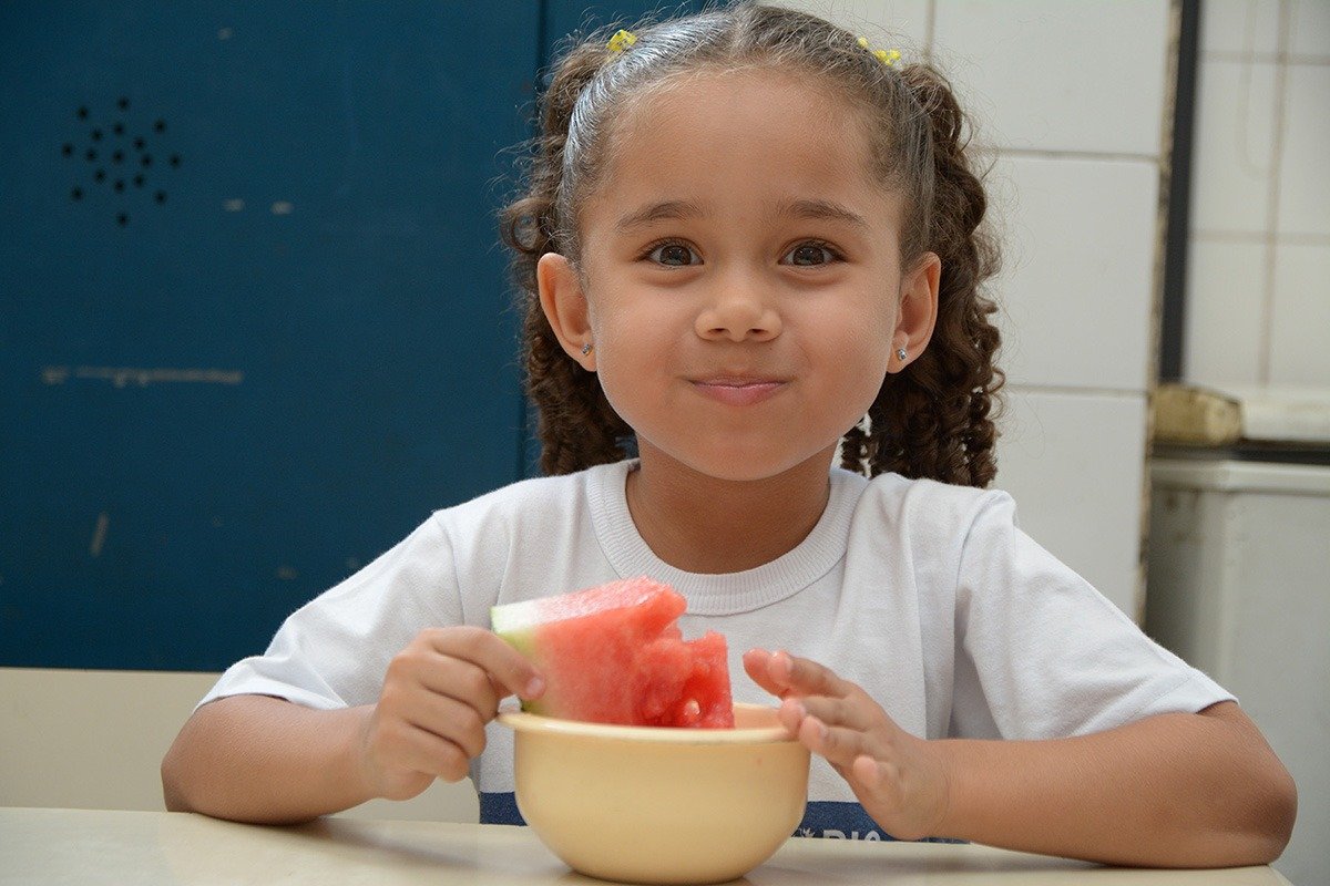 Alimentação na escola