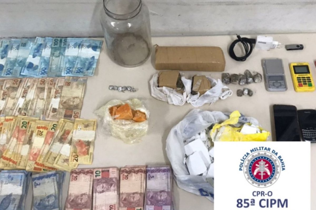 Suspeita de tráfico de drogas é presa em Luís Eduardo Magalhães, oeste da Bahia