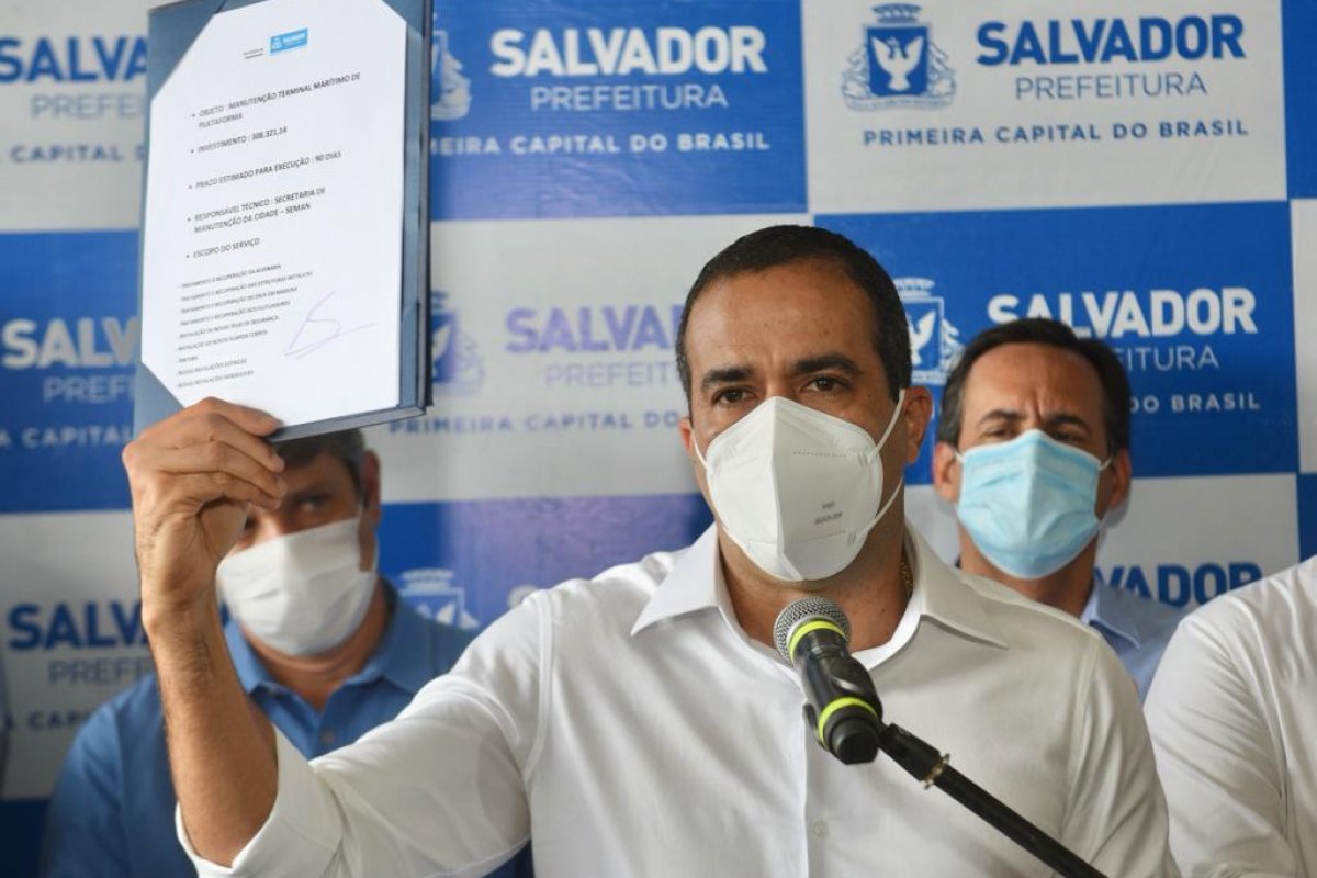 Prefeitura inicia requalificação dos terminais da travessia Plataforma - Ribeira