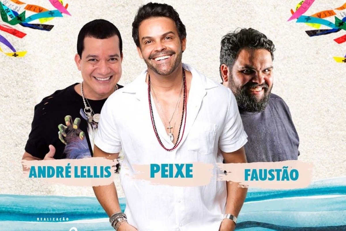Alexandre Peixe, André Lelis e Faustão vão animar 1ª Lavagem do Praia do Forte Garden