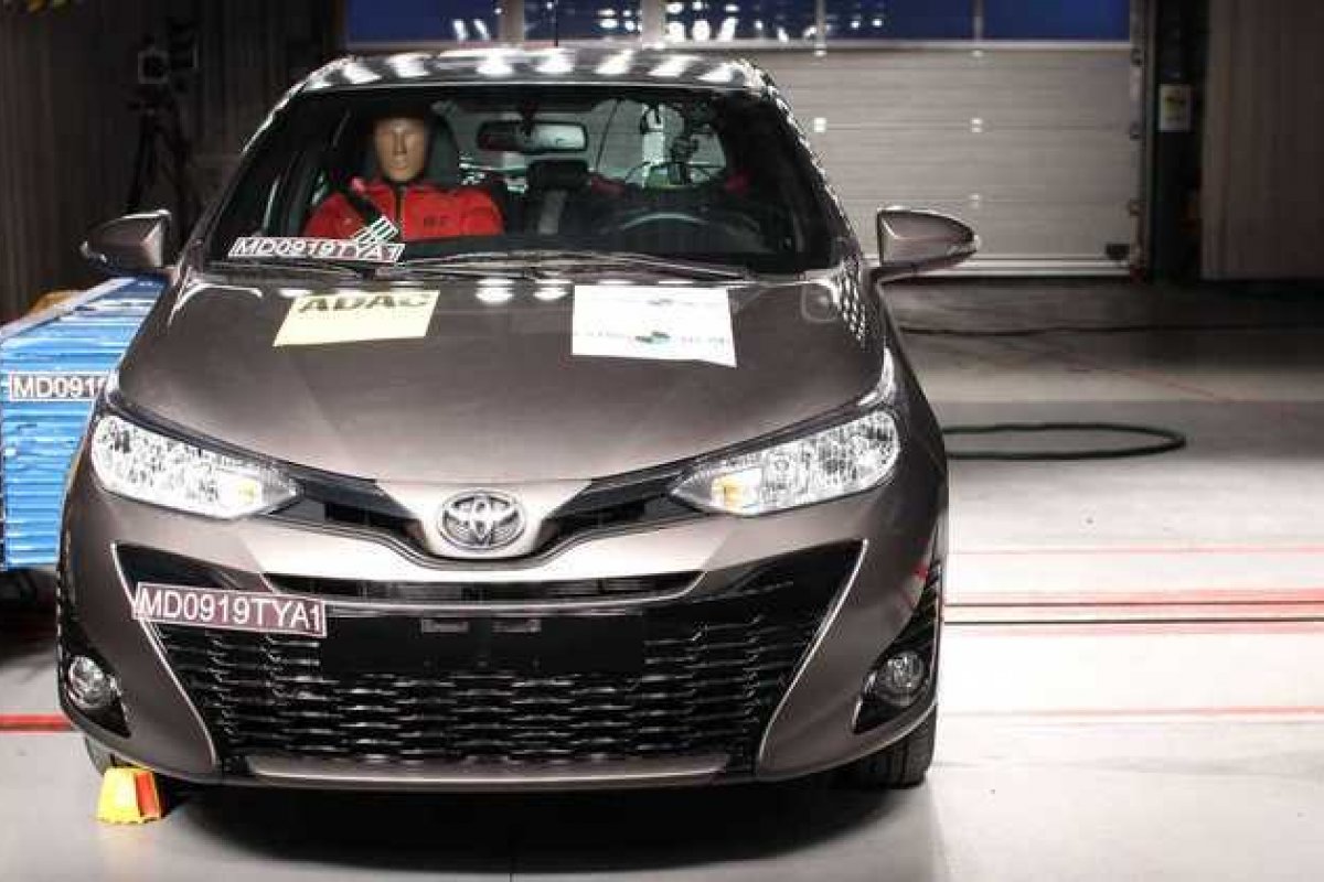 Toyota Yaris reprova em teste de colisão do Latin NCAP