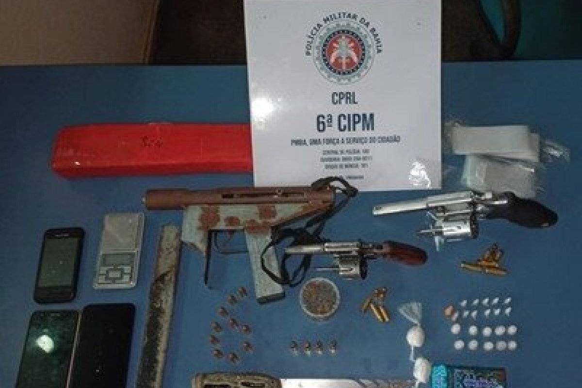 Polícia apreende armas na cidade de Rio Real após denúncia anônima