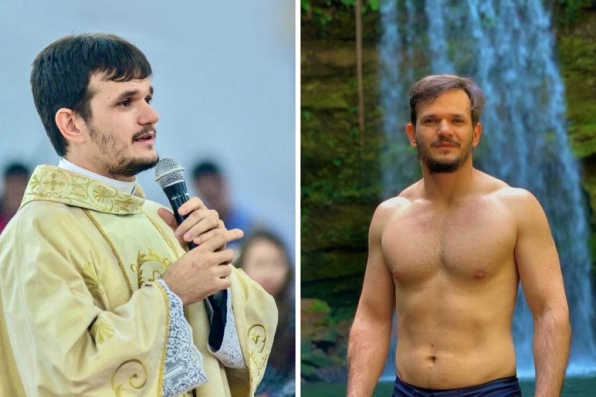 Web em chamas! Padre Patrick Fernandes aparece sem camisa na web e Bispo reclama