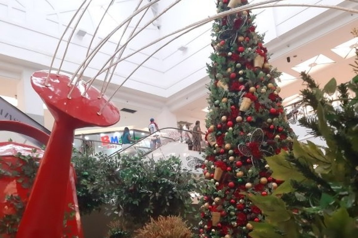 Shopping da Bahia inaugura decoração natalina com o tema "Cultivando o Natal" neste sábado