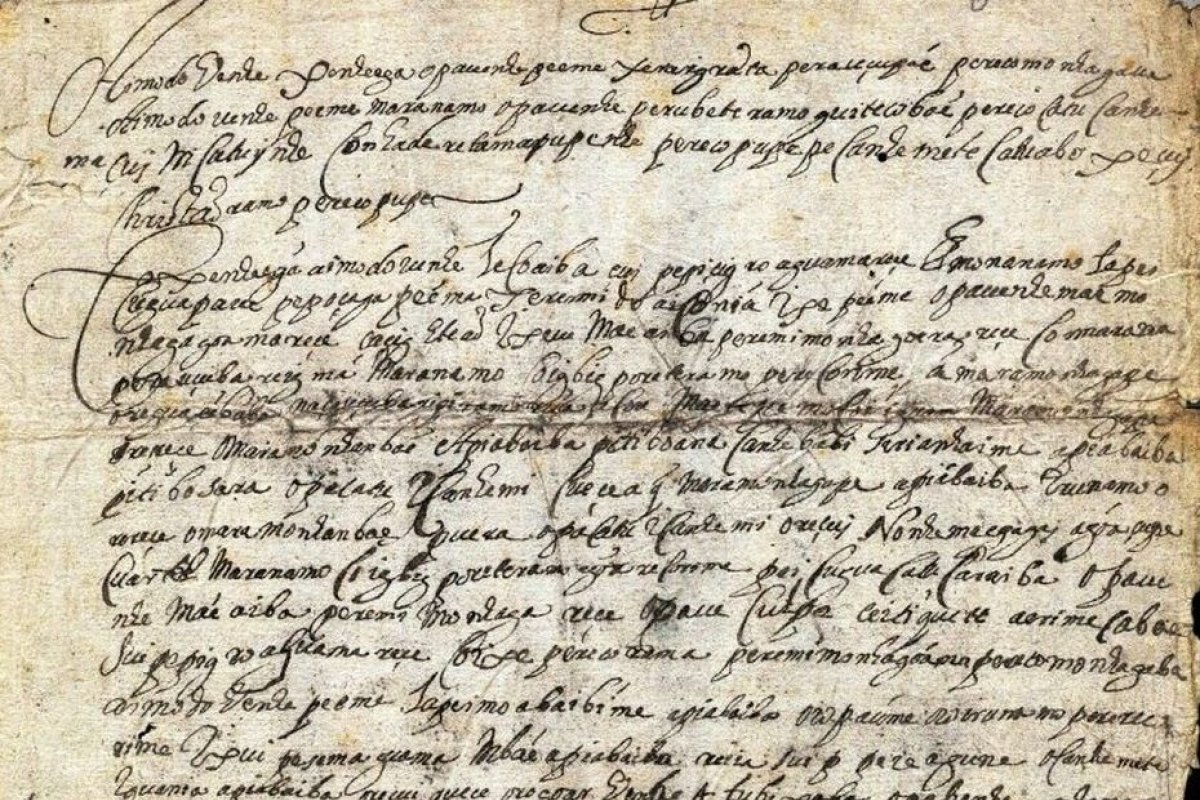 Cartas escritas por indígenas em tupi antigo são traduzidas para o portugues por pesquisador brasileiro