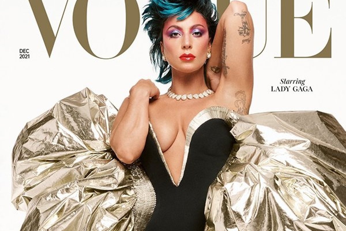 Poderosa! Lady Gaga estampa capa da Vogue Britânica e Italiana