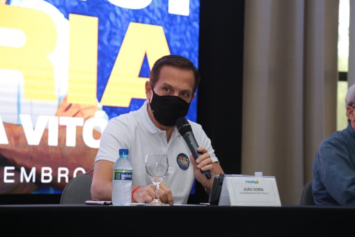 Em Salvador, Doria diz ter 'boa relação' com ACM Neto e Bruno Reis