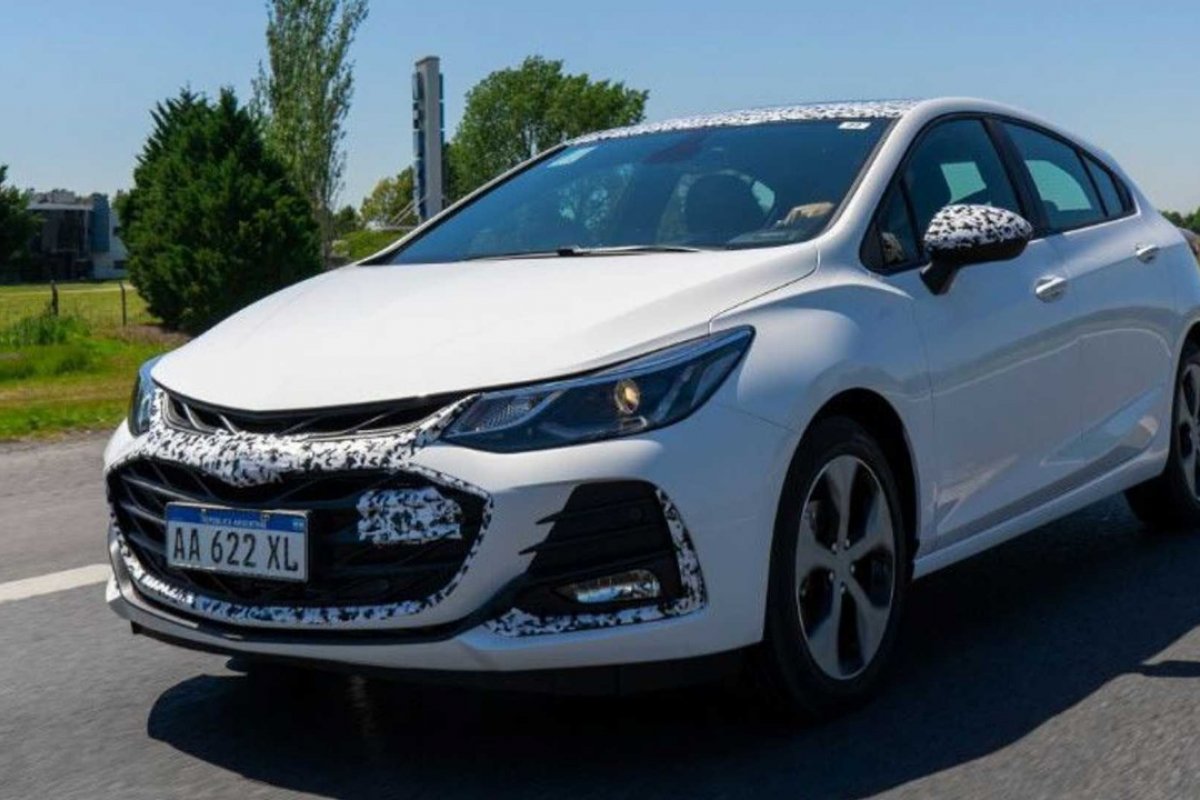 Cruze RS já roda pronto para estrear na Argentina