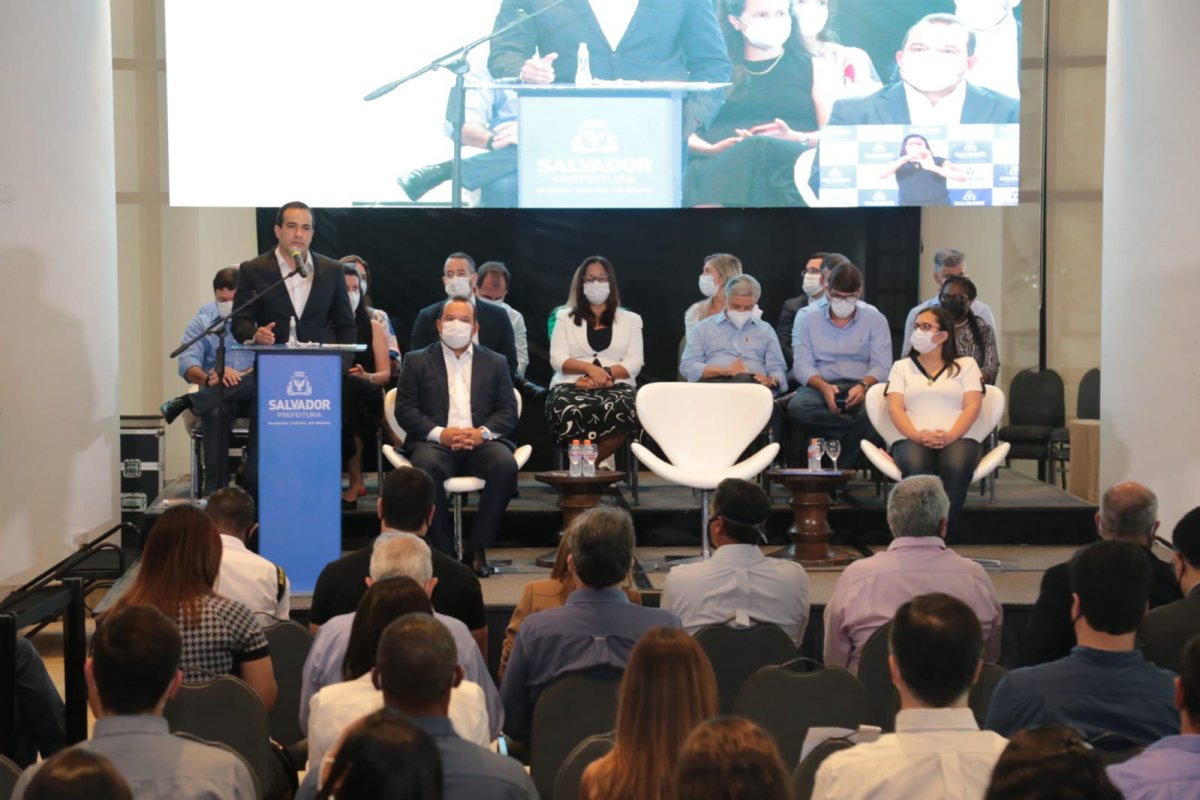 Bruno Reis lança planejamento municipal para os próximos anos