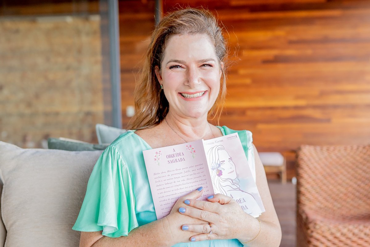 Monica Koren lança livro “A Orquídea Sagrada” sobre alma, autossuficiência, espiritualidade e conceitos da Kabbalah