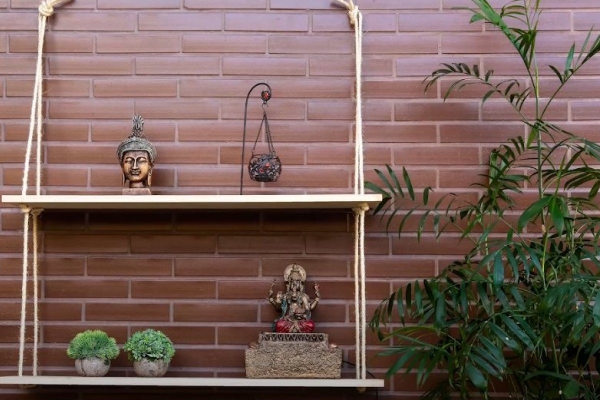 Passo a passo para montar sua própria prateleira com corda em casa