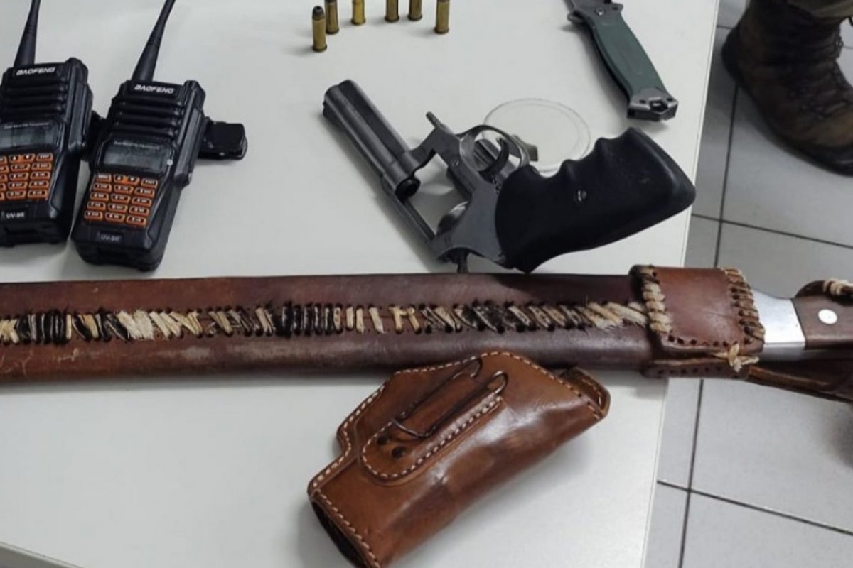 Preso casal que ameaçou idoso por causa de terreno em Itanagra