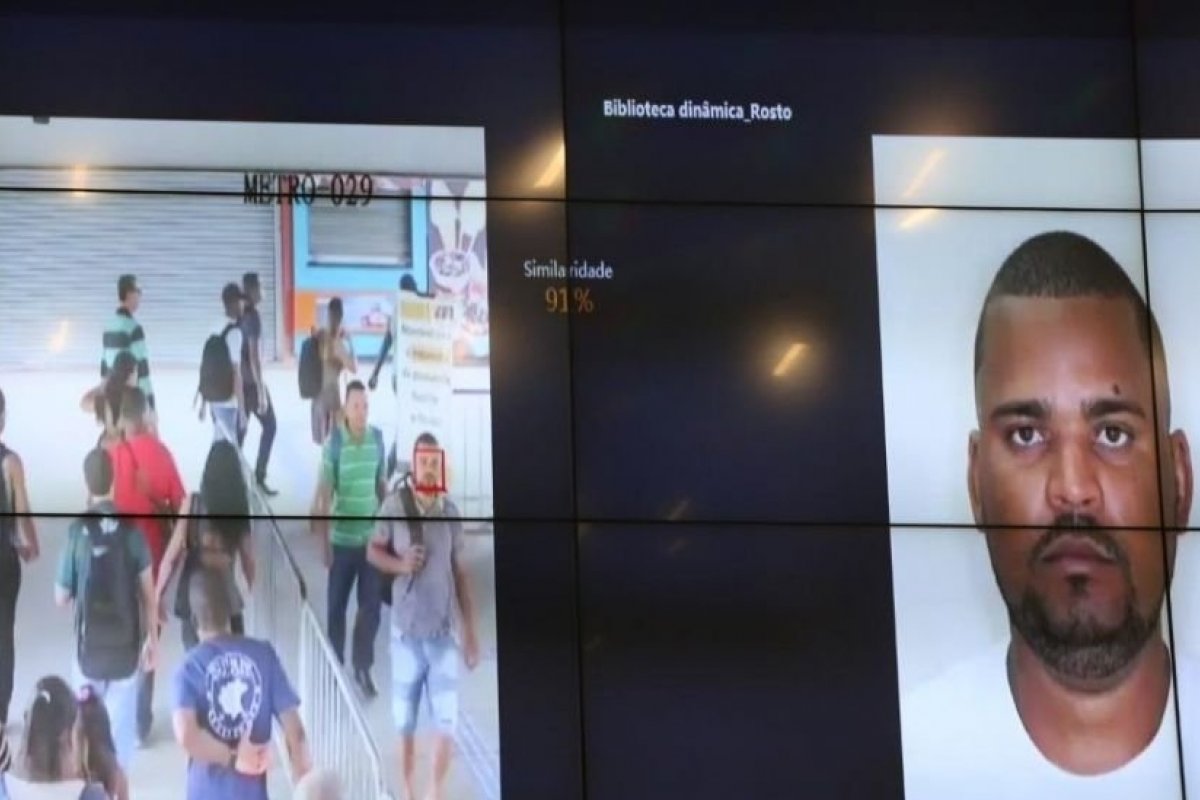 Homicida é identificado em estação de metrô por Reconhecimento Facial