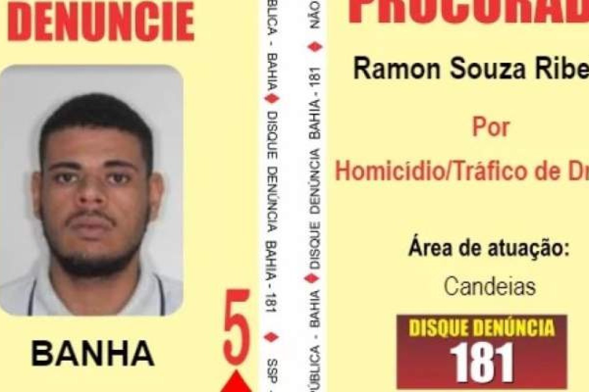 SSP captura 5 de Ouros do ‘Baralho do Crime’ considerado um dos criminosos mais perigoso da Bahia