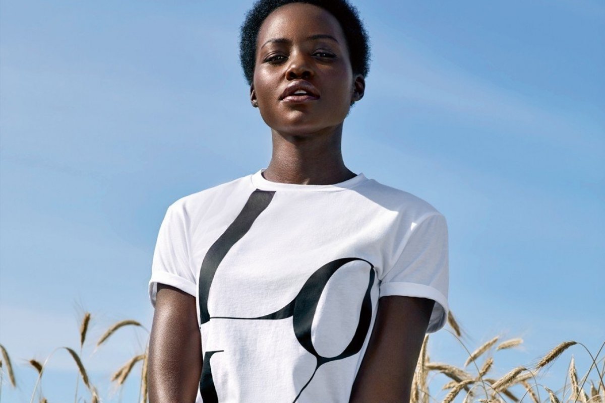 Lupita Nyong'o estrela campanha de moda em combate à fome