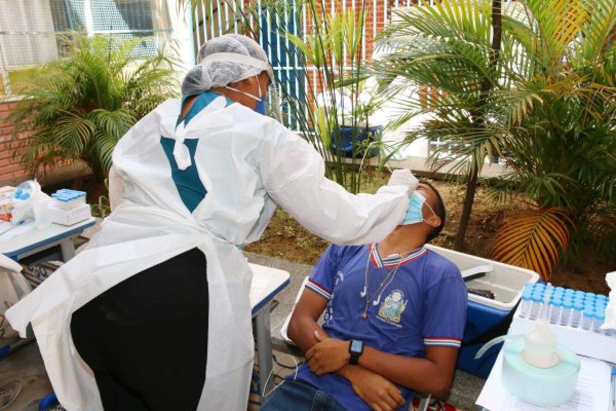 Sesab: Testagem nas escolas tem 98,4% das amostras negativas para Covid-19
