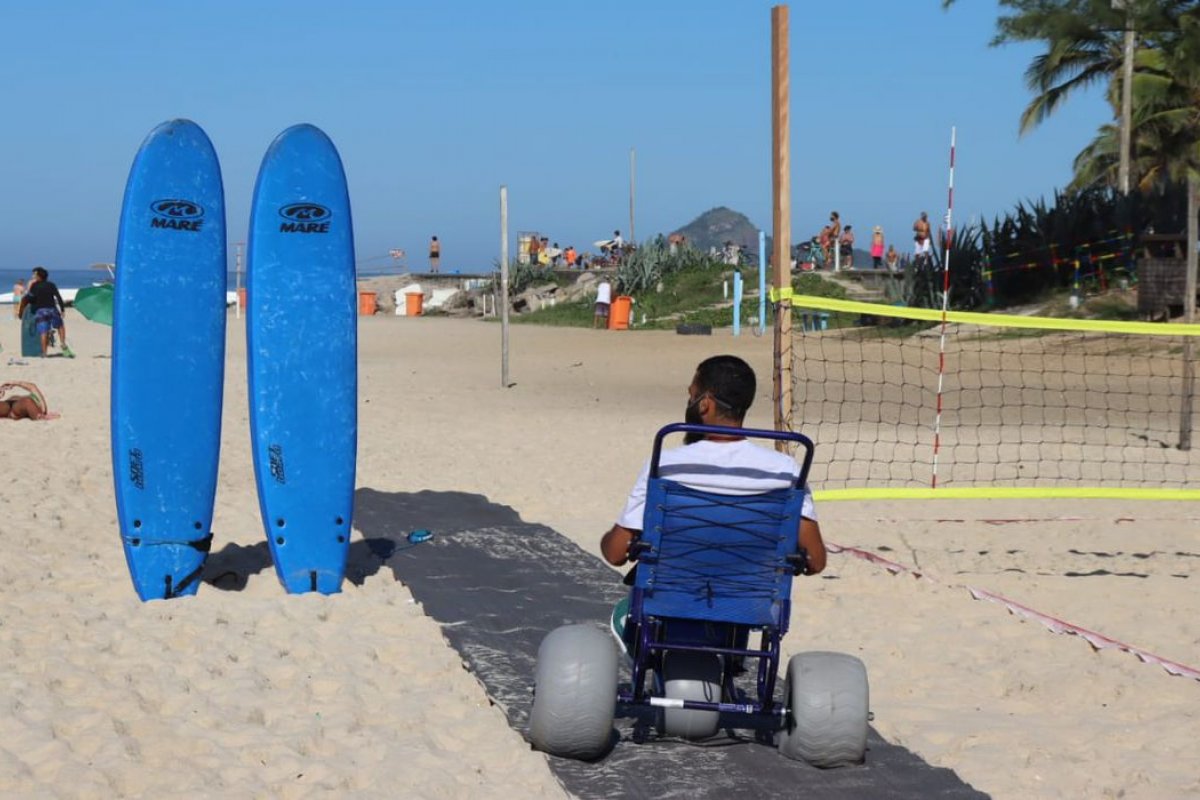 Limpurb apoia ação de inclusão nas praias neste domingo (21)