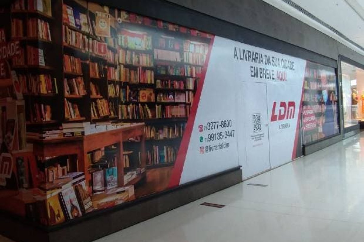 Livraria LDM inaugura nova unidade em shopping de Salvador