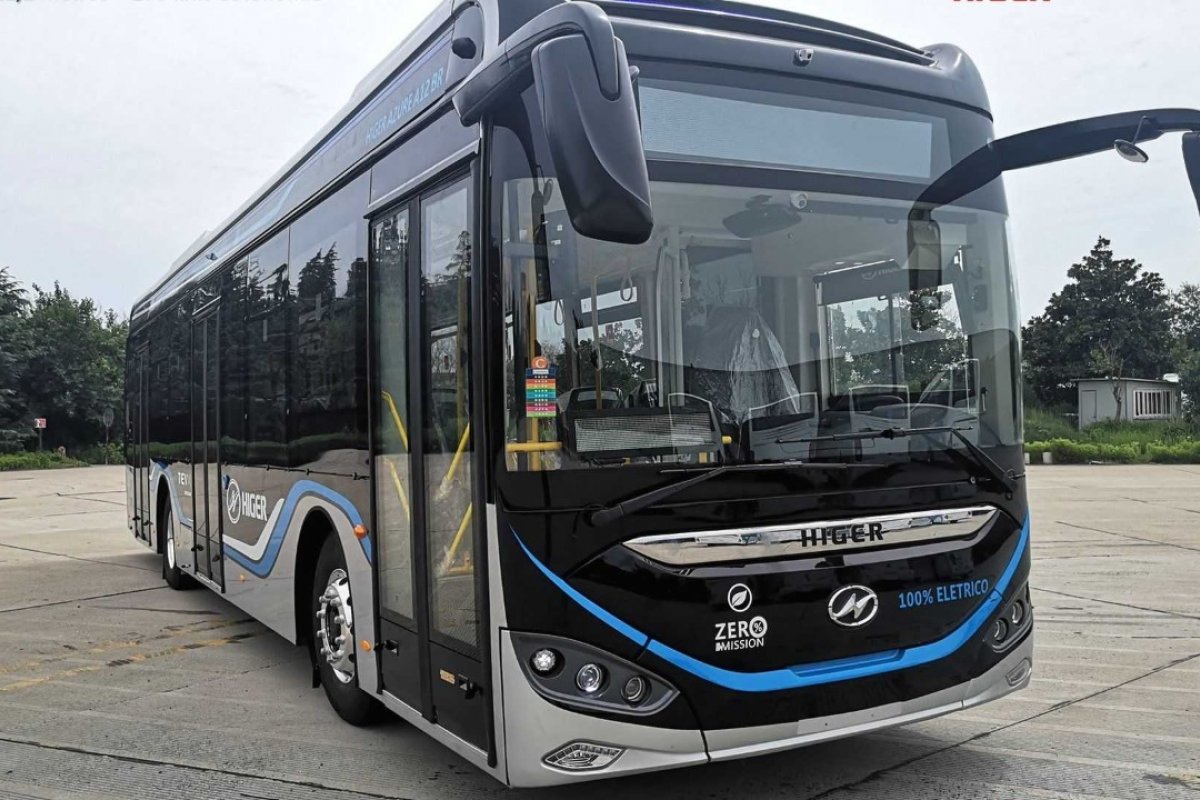 SP inicia testes com ônibus elétricos de fabricante chinesa