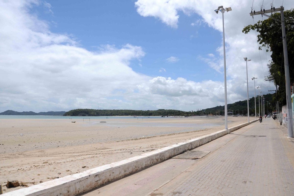 São Tomé de Paripe e mais cinco praias de Salvador estão impróprias para banho, segundo Inema