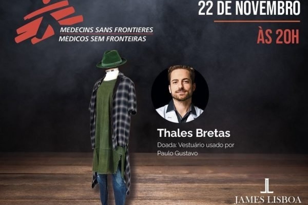 Leilão beneficente com figurino de Paulo Gustavo acontece na próxima segunda-feira (22)